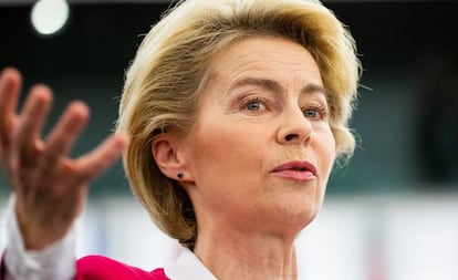 La presidenta de la Comisión Europea, Ursula von der Leyen.