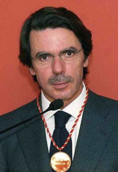 Fotografía de archivo del 5 de Febrero de 2005 del ex presidente del Gobierno, José María Aznar.