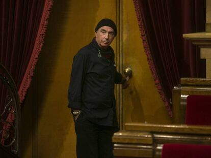 Llu&iacute;s Llach, en el Parlament