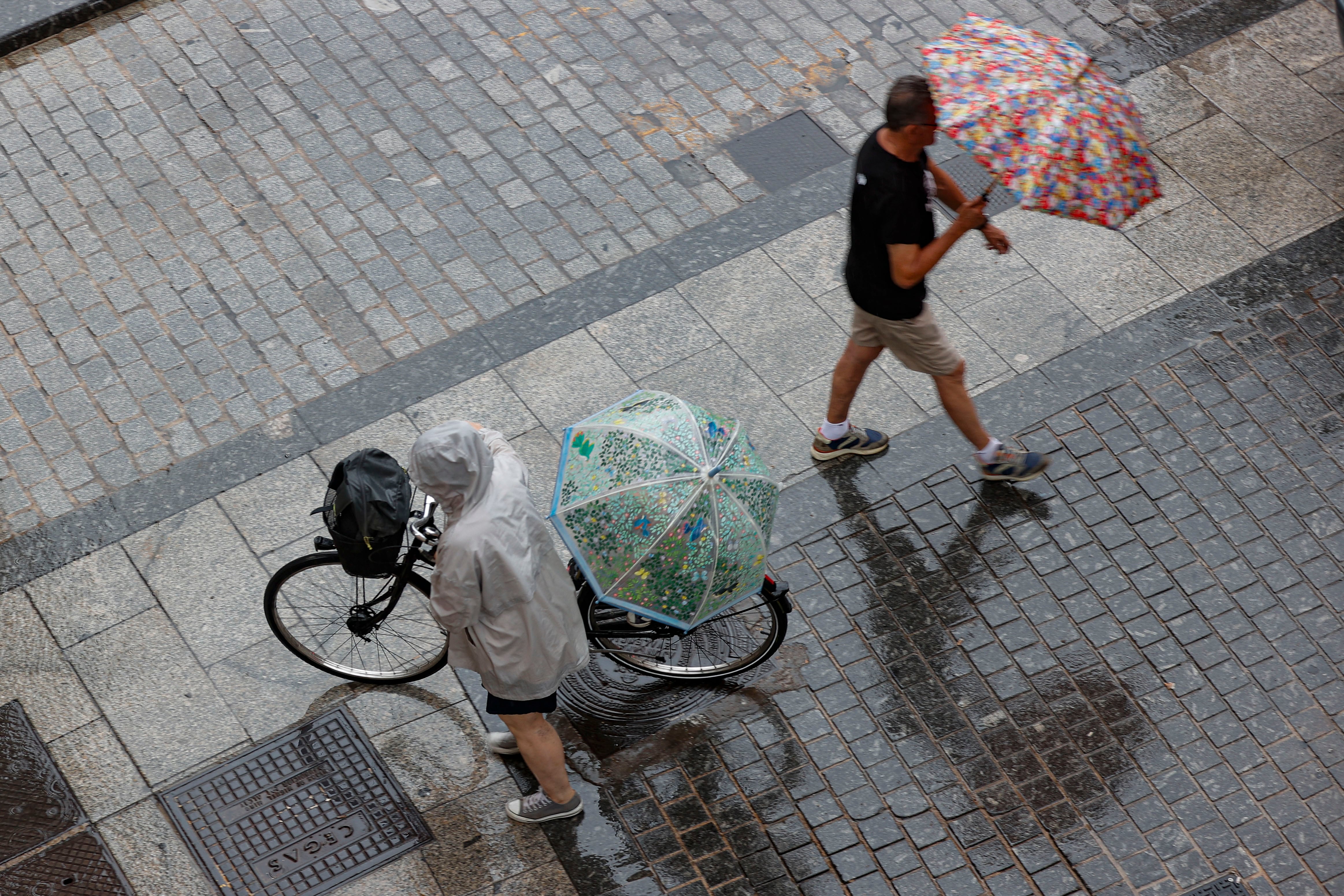 Varios reventones con vientos de cerca de 150 kilómetros provocan daños materiales en la provincia de Valencia