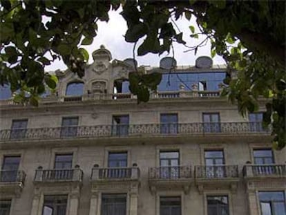 Fachada del hotel HN Palacio de Vigo.