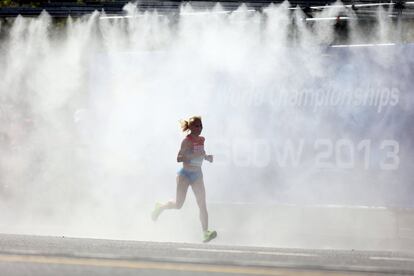 El maratón por las calles de Moscú.