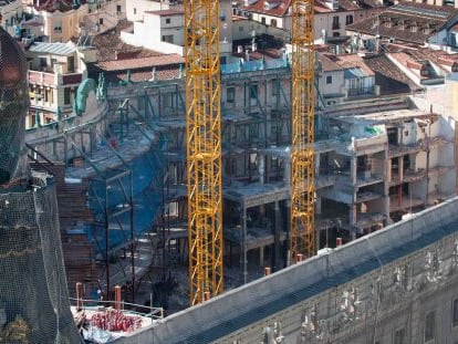 Obras en el Complejo Canalejas.  