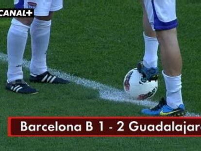 Barcelona B, 1-Guadalajara, 2