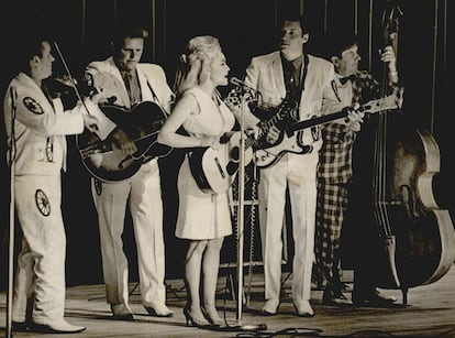 Dolly Parton y los Wagon Masters, en 1968.