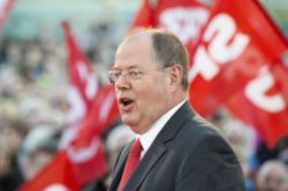 El líder de los socialistas alemanes, Peer Steinbrück.
