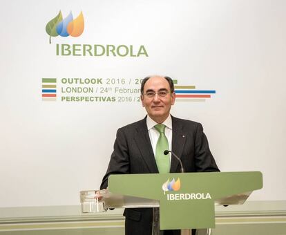 Ignacio S&aacute;nchez Gal&aacute;n, presidente de Iberdrola.