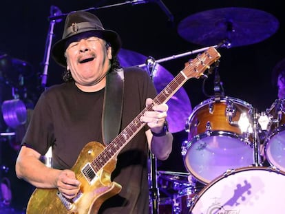 Carlos Santana, dissabte a Cap Roig.