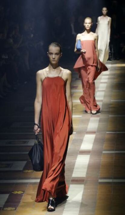 Imagen del desfile de Lanvin.