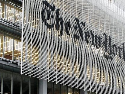 Edificio del diario en Nueva York.