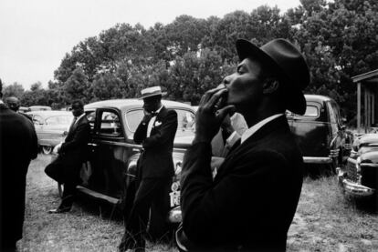 Funeral, St.Helena, South Carolina, 1955. 