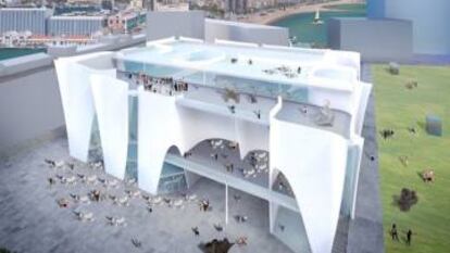 El Puerto de Barcelona da luz verde al Hermitage
