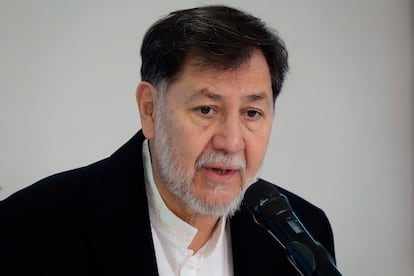 Gerardo Fernández Noroña en Ciudad de México, el 7 de febrero.