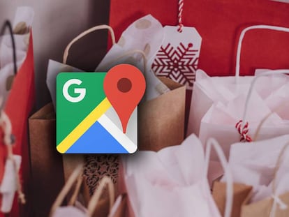 compras navideñas google maps