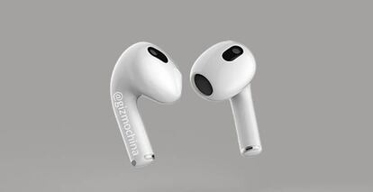 Airpods 3 de Apple.