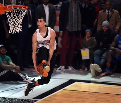 Zach LaVine se coronó como Rey de los Mates.