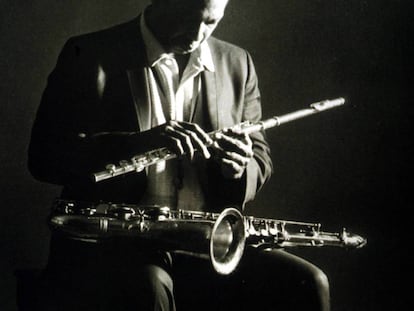 Retrato de John Coltrane