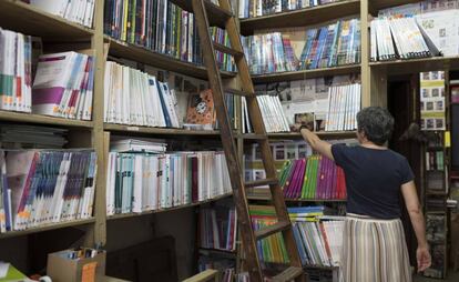 Librería Fortuna en la calle de los Libreros en Madrid.