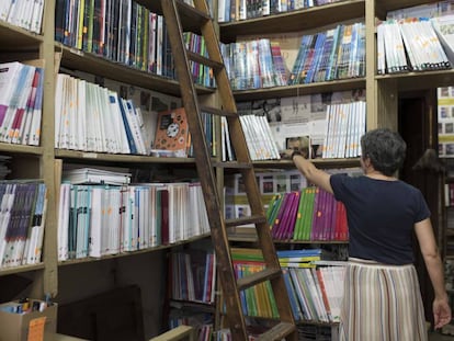 Librería Fortuna en la calle de los Libreros en Madrid.