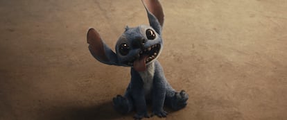 Stitch, an einer Stelle im Film.