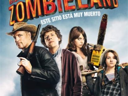 Cartel de Bienvenidos a Zombieland