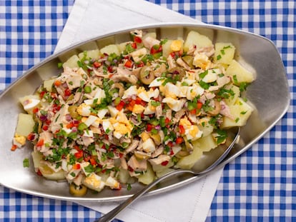 Salpicón de pollo receta