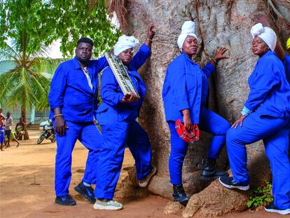 La banda togolesa Nanas Benz du Togo, en una imagen promocional.