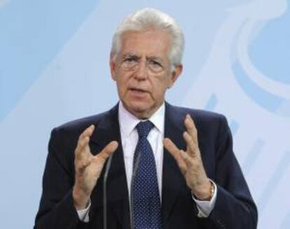 El primer ministro italiano, Mario Monti. EFE/Archivo