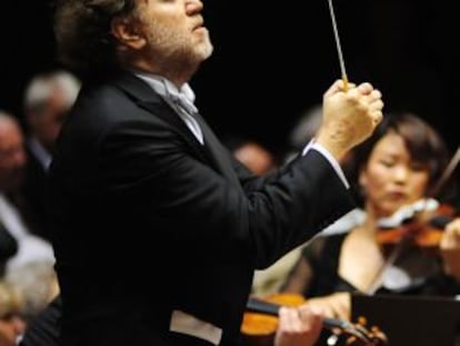 El director de orquesta Riccardo Chailly.