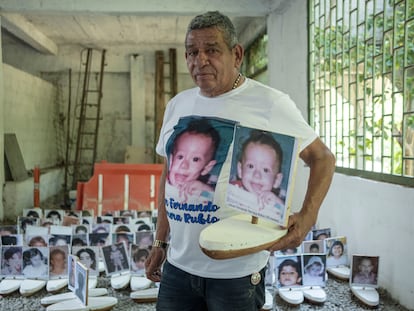 Benjamín Herrera, familiar de victimas de la tragedia de armero