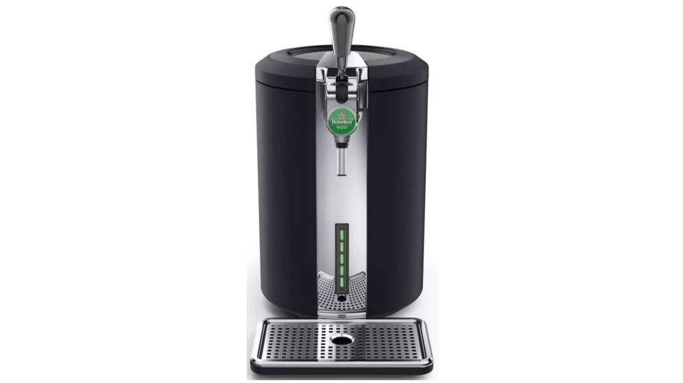 Máquina de cerveza a presión Krups.