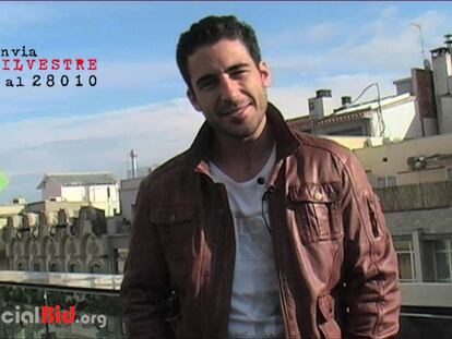 Miguel Ángel Silvestre, como la Lotería