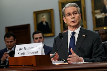 El secretario del Tesoro de Estados Unidos, Scott Bessent. 