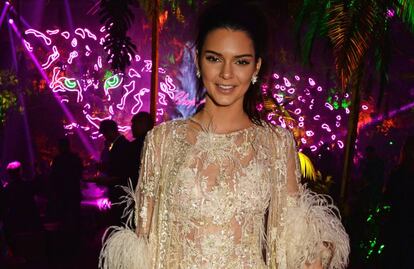 Kendall Jenner, en la fiesta de Chopard.