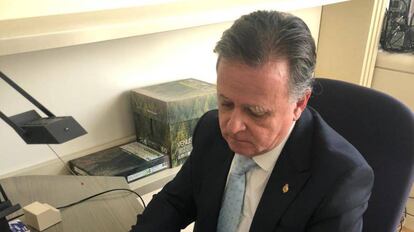 Juan Ros Alcaide, el senador de Vox denunciado por la Guardia Civil.