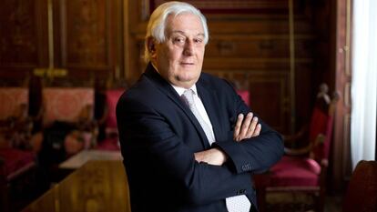 El empresario Antonio del Valle, en Madrid.