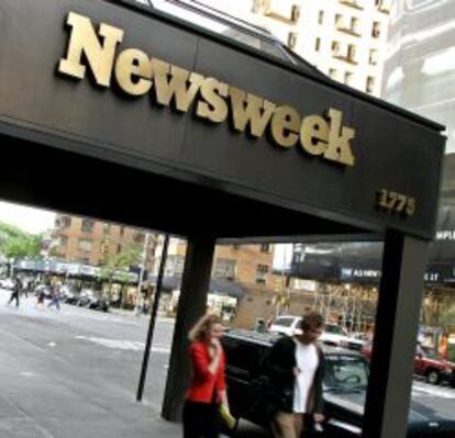 Sede de la revista Newsweek en Nueva York (Estados Unidos). 