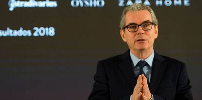El presidente de Inditex, Pablo Isla
