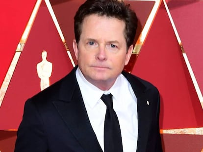 Michael J. Fox, en los premios Oscar de 2017.
