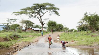 Imagen de la región de Karamoja, en Uganda.