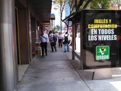 Propaganda del Partido Verde en la Ciudad de México.