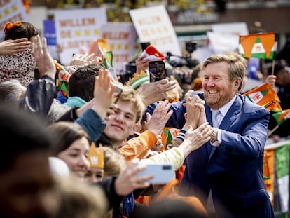 Guillermo de Orange, en la celebración del Día del Rey en Róterdam, el 27 de marzo de 2023.