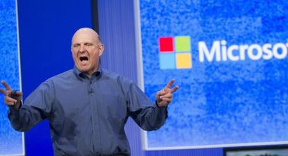 Ballmer en la Conferencia de San Francisco.