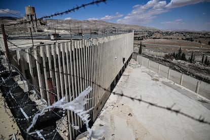 Exterior de la prisión de Saidnaya, que está situada a unos 30 kilómetros al norte de Damasco.
