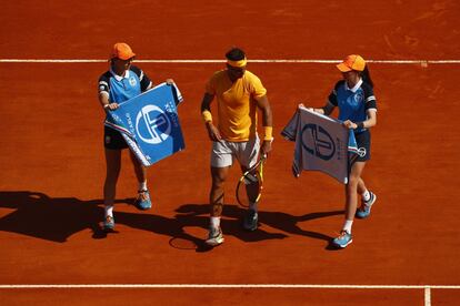 Enlaza ya 36 sets consecutivos a su favor en la arena. Y Montecarlo para abrir boca, como primera escala triunfal. Vienen ahora Barcelona, Madrid, Roma, París. La bonita rutina de la primavera.