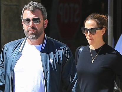 Jennifer Garner y Ben Affleck el pasado 30 de septiembre, en Los Ángeles, California.