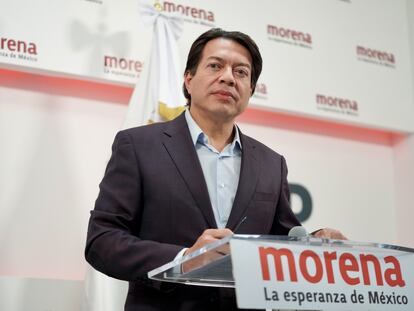 El dirigente nacional de Morena, Mario Delgado