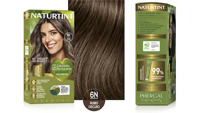 La coloración capilar de Naturtint cubre las canas al 100%.