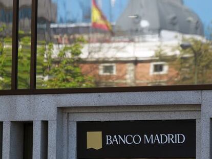 Sede de Banco Madrid. 