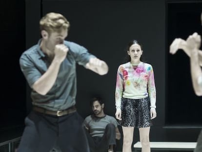 Una escena de la obra de Arthur Miller que dirige en Londres Ivo Van Hove. 